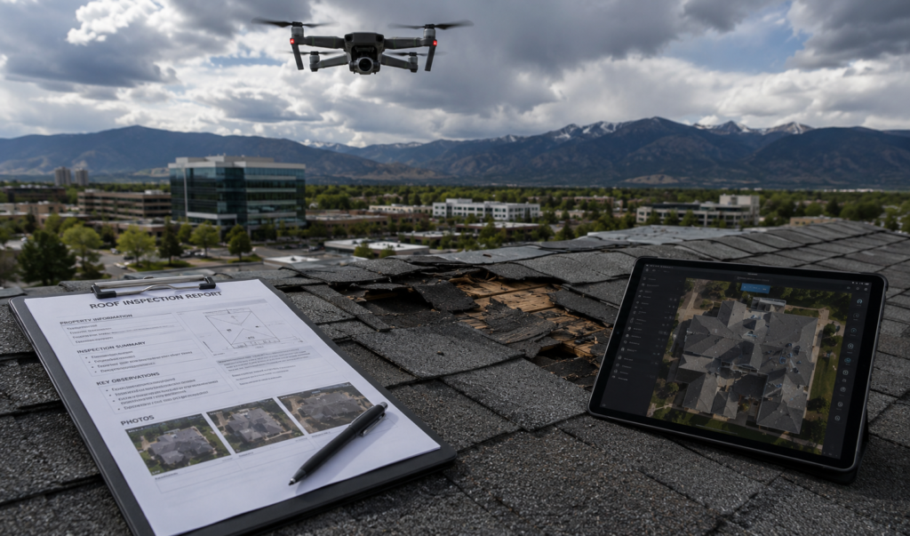 roofing drone pilot colorado