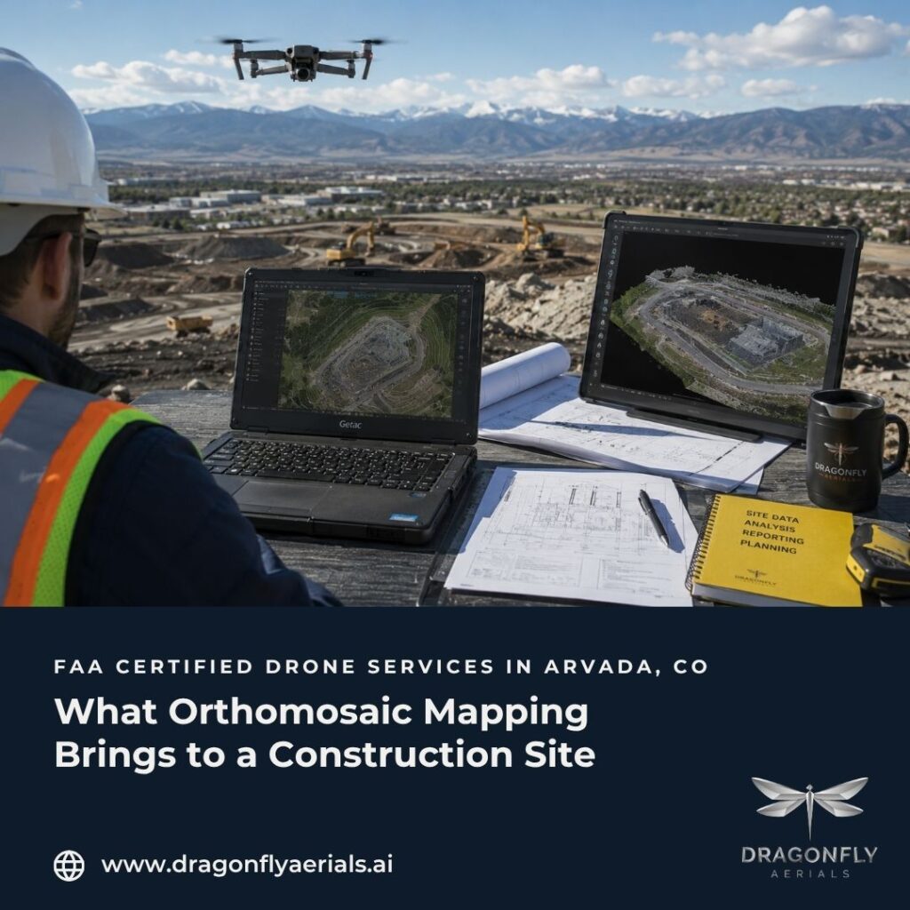 What Orthomosaic Mapping Brings to a Construction Site